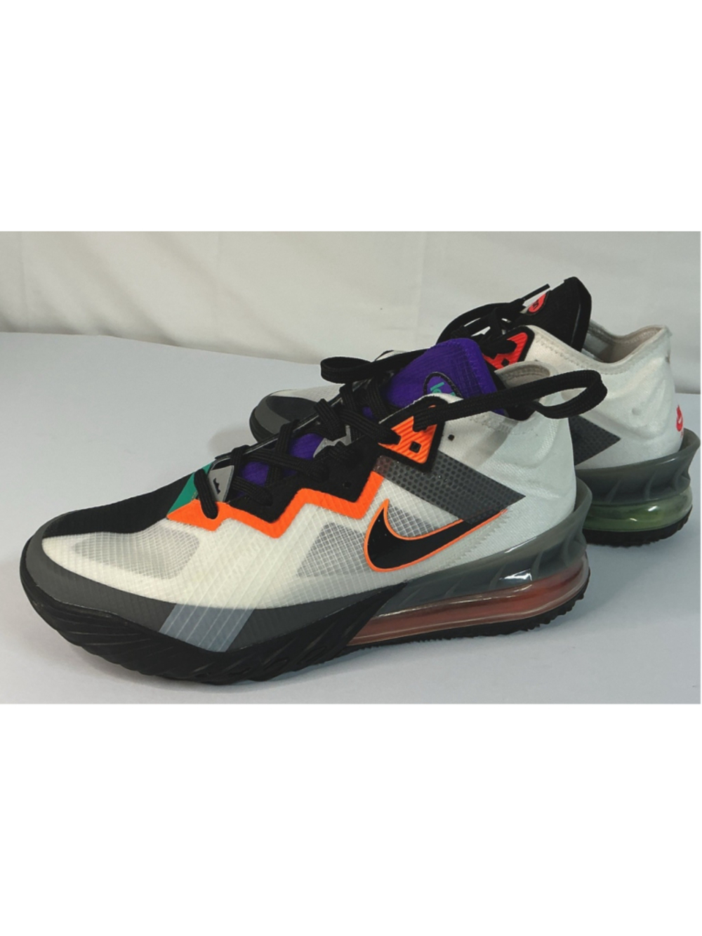 Nike LeBron 18 Low Air Max 95 Greedy CV7562-100 size 8.5. ( no box )